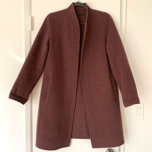Mauve Wool Eileen Fisher Coat